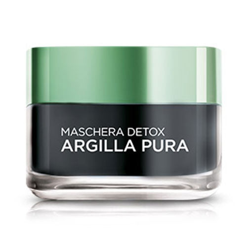 L'OREAL ARGILLA PURA MASCHERA MASCHERA DETOX 50 ML - Tre Pi Profumerie