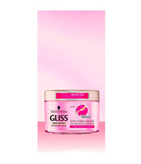 SCHWARZKOPF GLISS MASCHERA SETA GLOSS 300 ML - Tre Pi Profumerie