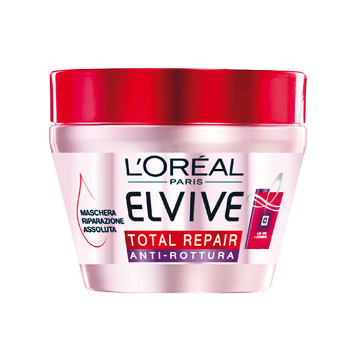 L'OREAL ELVIVE MASCHERATOTAL REPAIR ANTI-ROTTURA 300 ML - Tre Pi Profumerie