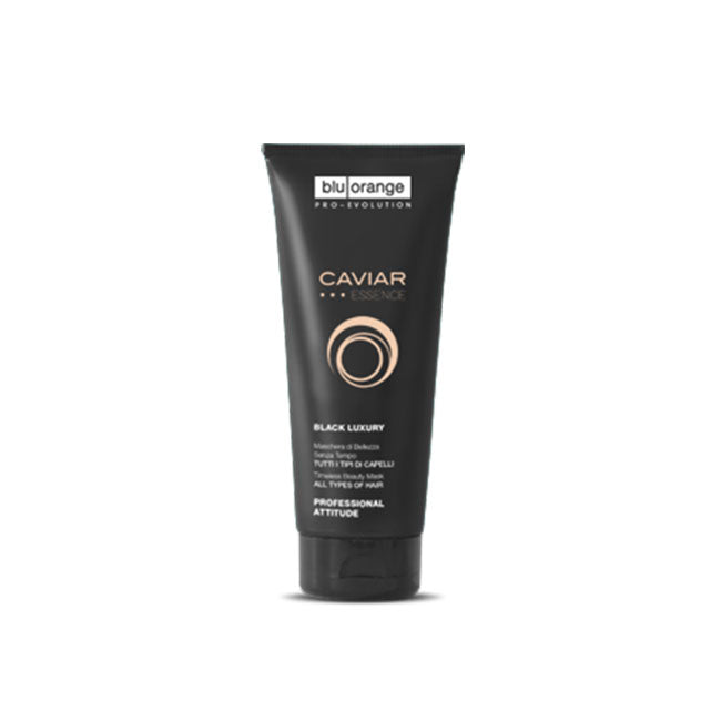 BLU ORANGE CAVIAR ESSENCE BLACK LUXURY MASCHERA 200 ML - Tre Pi Profumerie