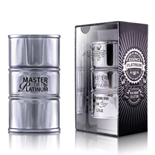 NEW BRAND MASTER OF PLATINUM FOR MEN EDT 100 ML - Tre Pi Profumerie