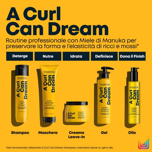 MATRIX A WAVE CAN DREAM SHAMPOO CAPELLI RICCI RESULTS 1000 ML