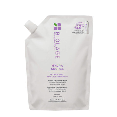 MATRIX BIOLAGE HYDRA SOURCE SHAMPOO RICARICA 500 ML