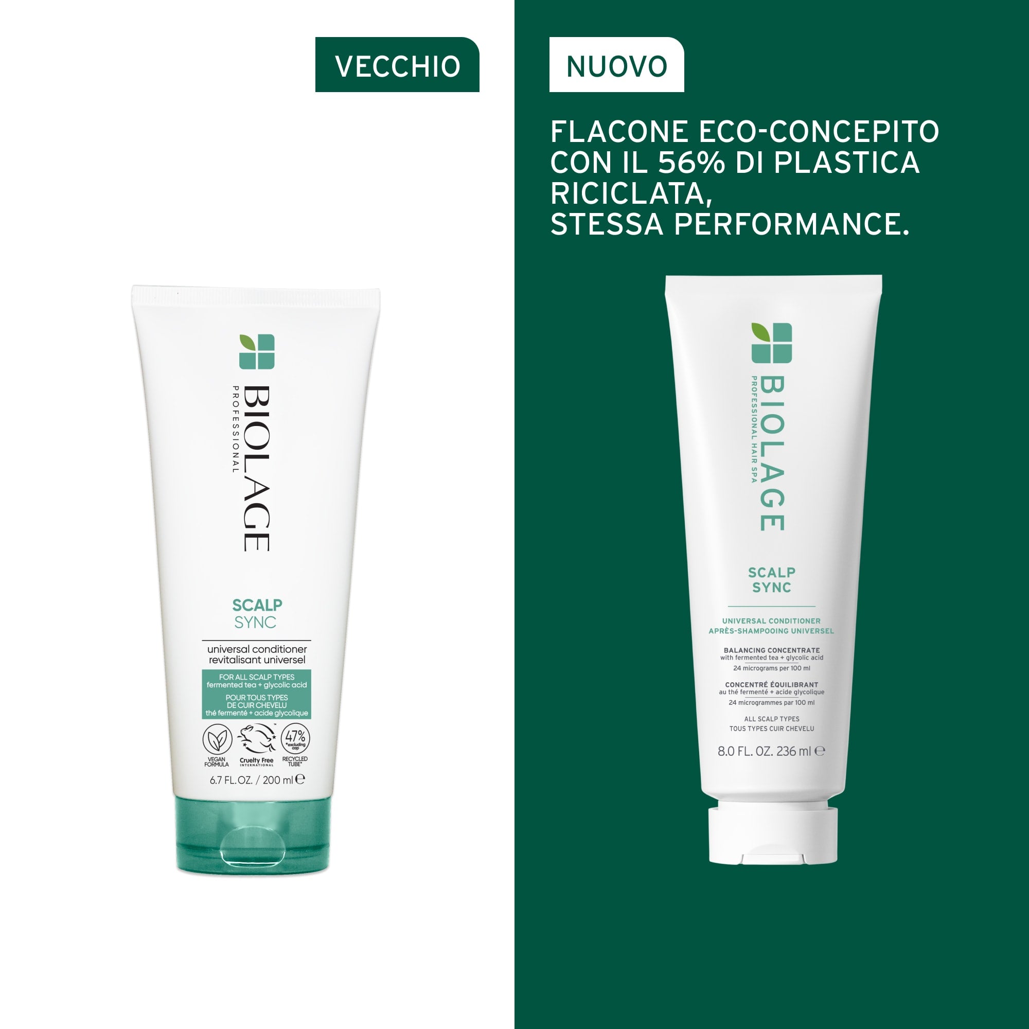 MATRIX BIOLAGE SCALP UNIVERSAL CONDITIONER 236 ML