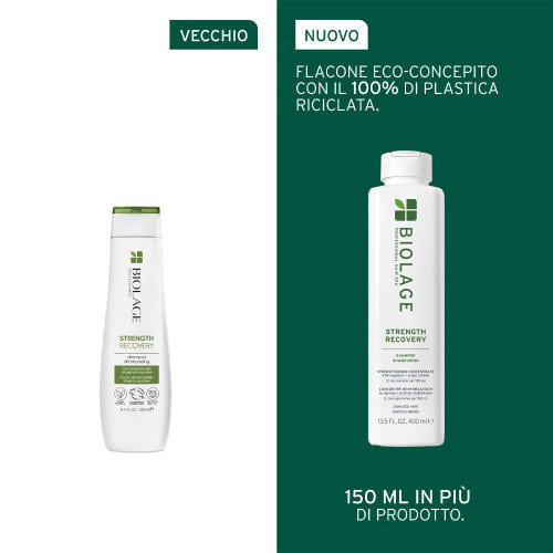 MATRIX BIOLAGE STRENGTH RECOVERY SHAMPOO RINFORZANTE 400 ML