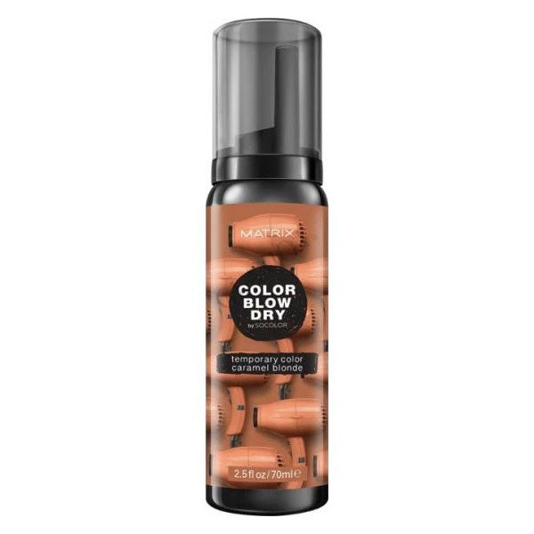 MATRIX COLOR BLOW DRY TEMPORARY COLOR CARAMEL BLOND 70 ML - Tre Pi Profumerie