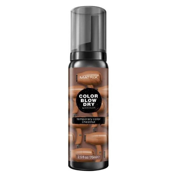 MATRIX COLOR BLOW DRY TEMPORARY COLOR CHESTNUT 70 ML - Tre Pi Profumerie