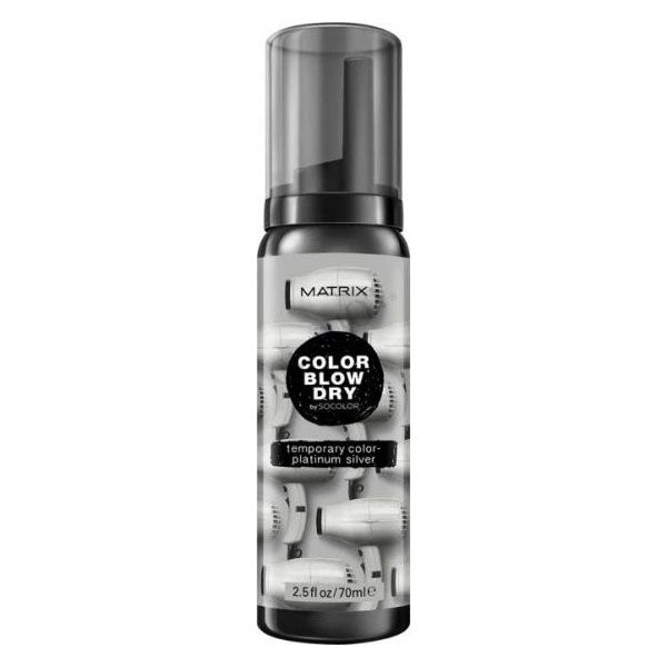 MATRIX COLOR BLOW DRY TEMPORARY COLOR PLATIN SILVER 70 ML - Tre Pi Profumerie
