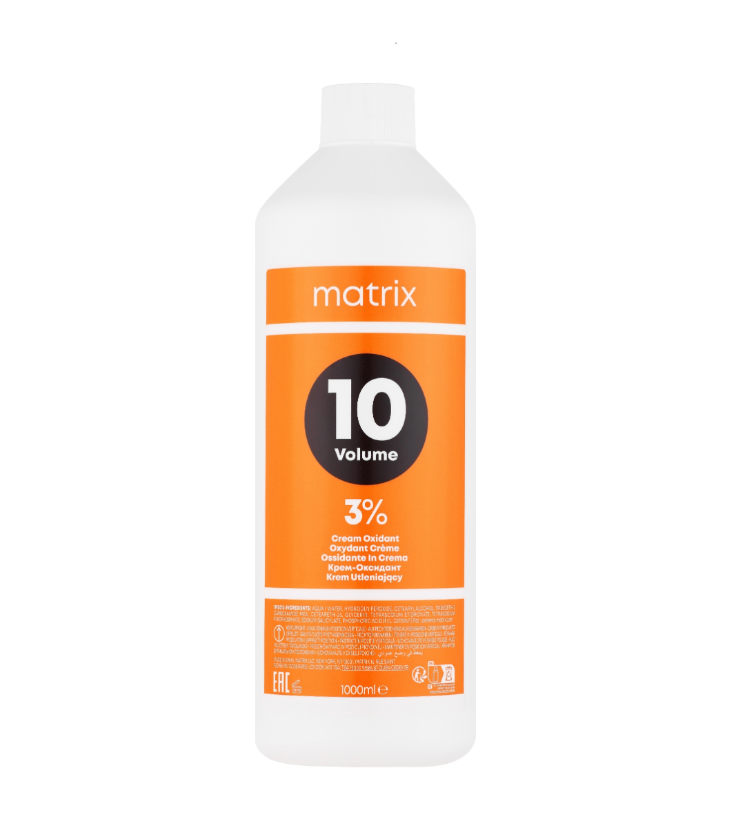 MATRIX COLORINSIDER ÉMULSION OXYDANTE 3% 10 VOLUMES 1000 ML