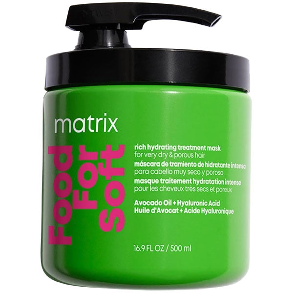 MATRIX FOOD FOR SOFT MASCHERA IDRATANTE CAPELLI SECCHI 500 ML - Tre Pi Profumerie