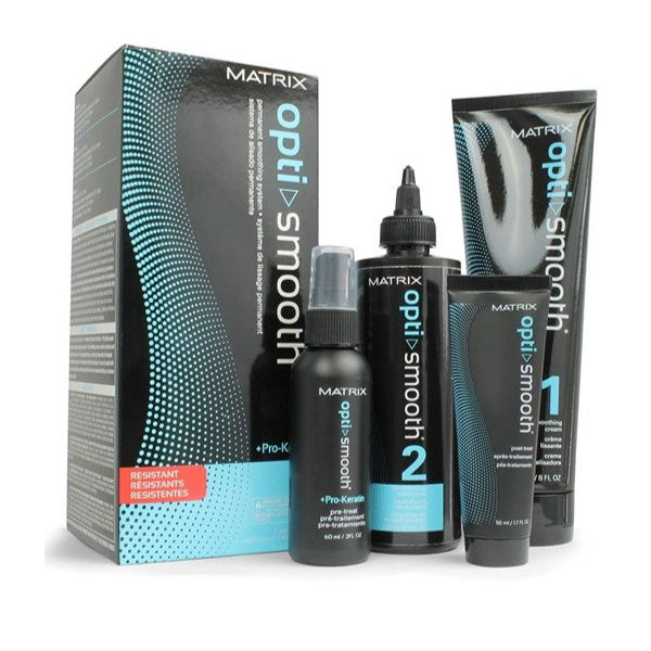 MATRIX OPTISMOOTH KIT STIRATURA CAPELLI RESISTENTI 240 ML - Tre Pi Profumerie