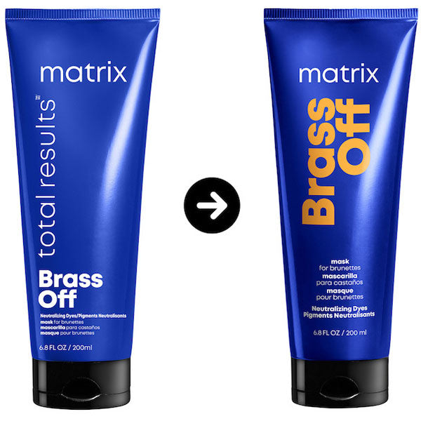 MATRIX TOTAL RESULTS BRASS OFF MASK 200 ML - Tre Pi Profumerie