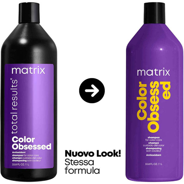 MATRIX TOTAL RESULTS COLOR OBSESSED SHAMPOO 1000 ML - Tre Pi Profumerie