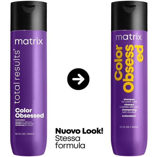 MATRIX TOTAL RESULTS COLOR OBSESSED SHAMPOO 300 ML - Tre Pi Profumerie