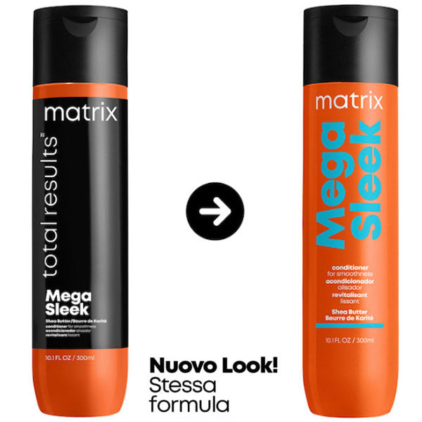 MATRIX TOTAL RESULTS MEGA SLEEK CONDITIONER 300 ML - Tre Pi Profumerie