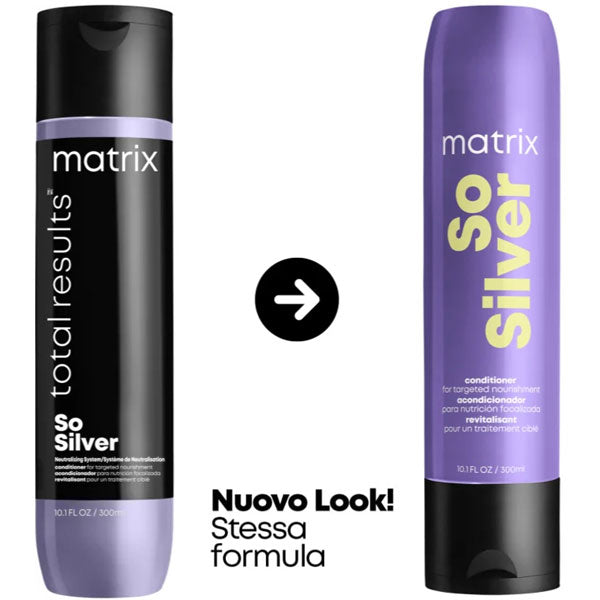 MATRIX TOTAL RESULTS SOSILVER CONDITIONER 300 ML - Tre Pi Profumerie