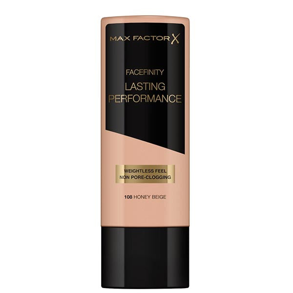 MAX FACTOR LASTING PERFORMANCE FONDOTINTA HONEY BEIGE 108 - Tre Pi Profumerie