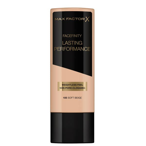MAX FACTOR LASTING PERFORMANCE FONDOTINTA SOFT BEIGE 105 - Tre Pi Profumerie