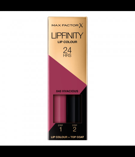 MAX FACTOR LIPFINITY ROSSETTO VIVACIOUS 40 - Tre Pi Profumerie