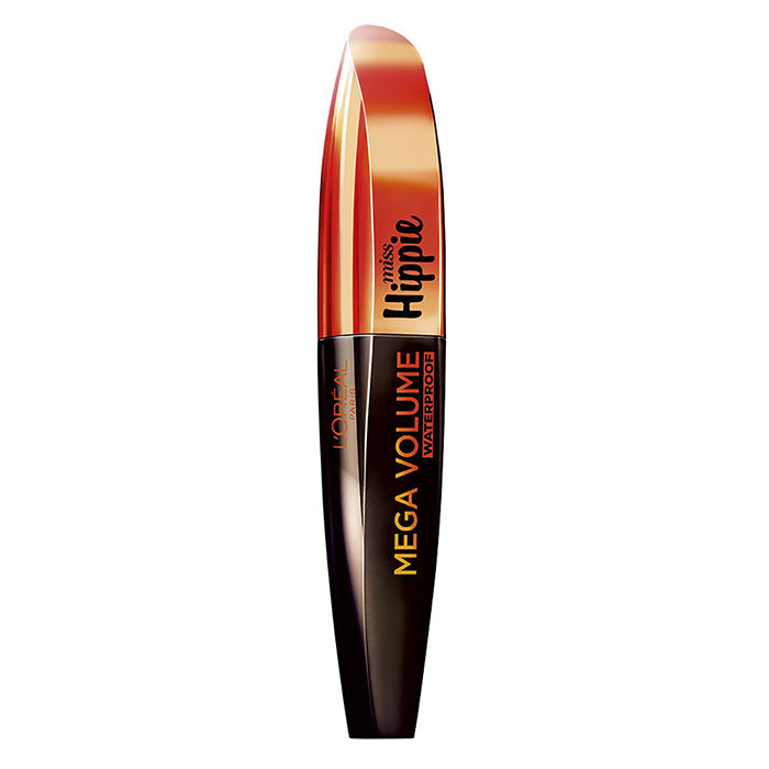 L'OREAL MASCARA MISS HIPPIE MEGA VOLUME WATERPROOF NERO - Tre Pi Profumerie