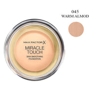MAX FACTOR MIRACLE TOUCH LIQUID ILLUSION FOUNDA WARM ALMOND 045 - Tre Pi Profumerie