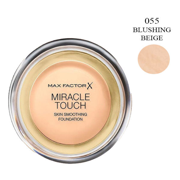 MAX FACTOR MIRACLE TOUCH LIQUID ILLUSION FOUNDATION B BEIGE 055 - Tre Pi Profumerie