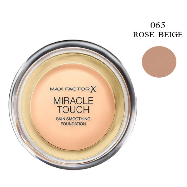 MAX FACTOR MIRACLE TOUCH LIQUID ILLUSION FOUNDAT ROSE BEIGE 065 - Tre Pi Profumerie