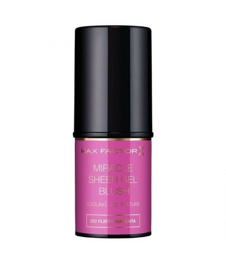 MAX FACTOR MIRACLE GEL BLUSH FLIRTY MAGENTA 02 - Tre Pi Profumerie