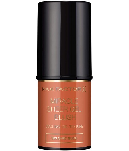 MAX FACTOR MIRACLE GEL BLUSH CHIC NUDE 03 - Tre Pi Profumerie