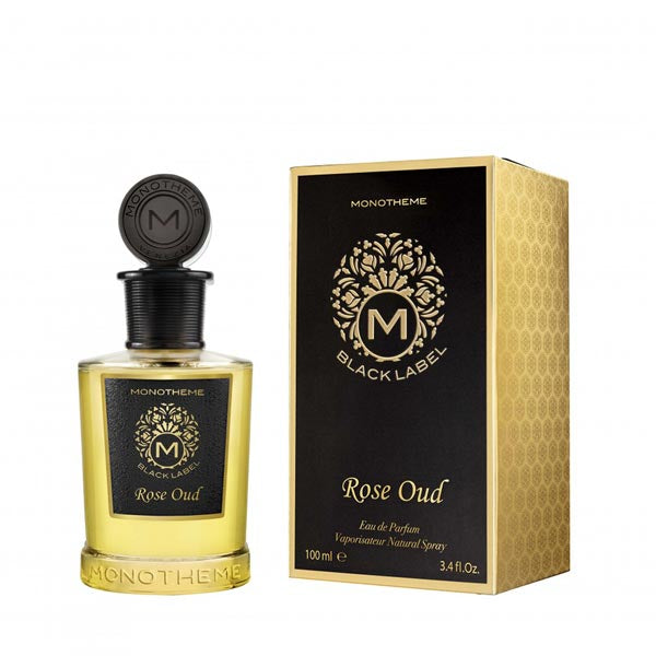 MONOTHEME BLACK LABEL ROSE OUD EAU DE PARFUM 100 ML - Tre Pi Profumerie