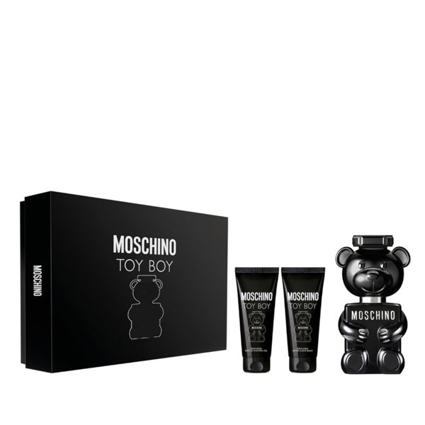 MOSCHINO TOY BOY COFANETTO EDP + SHOWER GEL + AFTER SHAVE - Tre Pi Profumerie