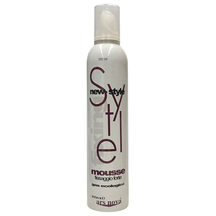 ARS NOVA NEW STYLE MOUSSE FISSAGGIO FORTE 300 ML - Tre Pi Profumerie