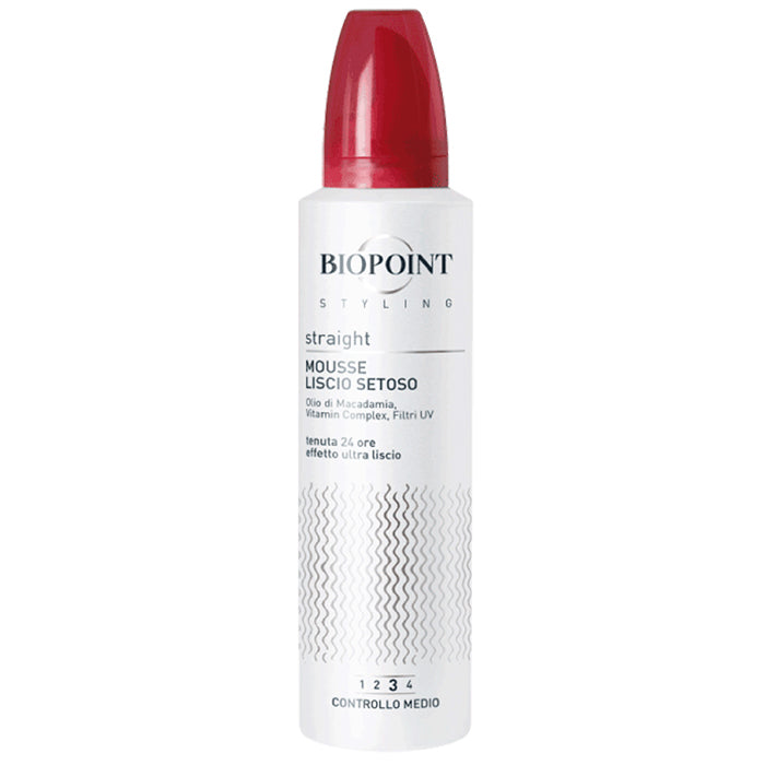 BIOPOINT STYLING MOUSSE LISCIO SETOSO 150 ML - Tre Pi Profumerie