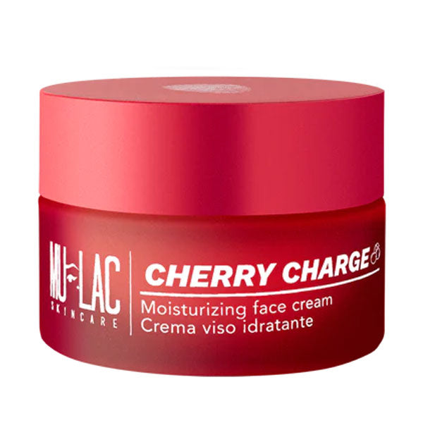 MULAC CHERRY CHARGE MOISTURIZING CREMA VISO NUTRIENTE 50 ML - Tre Pi Profumerie