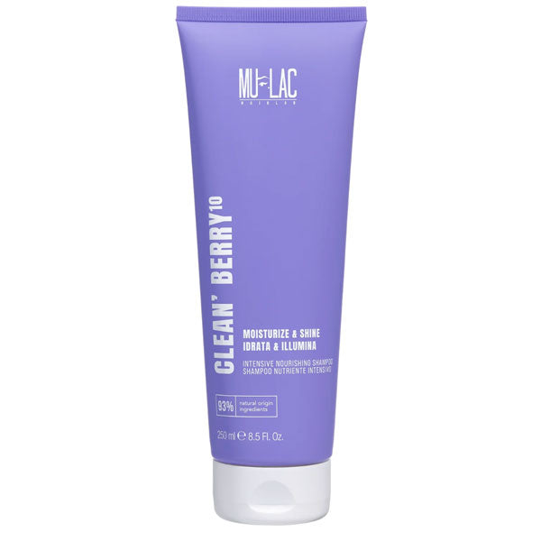 MULAC CLEAN BERRY 10 SHAMPOO NUTRIENTE INTENSIVA 250 ML - Tre Pi Profumerie