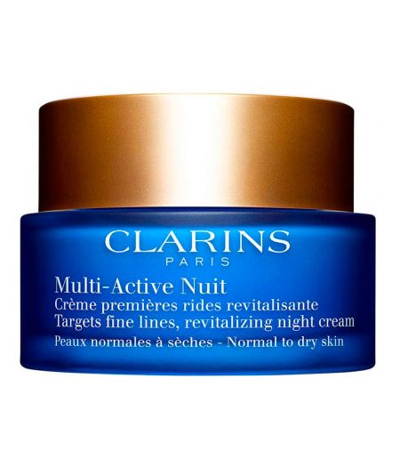 CLARINS MULTI-ACTIVE CREMA NOTTE PELLI NORMALE E SECCE 50 ML - Tre Pi Profumerie