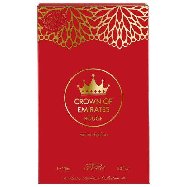 NABEEL CROWN OF EMIRATES ROUGE EAU DE PARFUM 100 ML - Tre Pi Profumerie