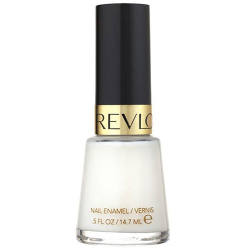 REVLON NAIL ENAMEL 050 WHITE ON WHITE - Tre Pi Profumerie