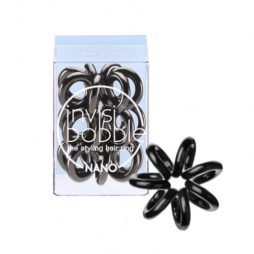 INVISI BOBBLE THE STYLING HAIR RING NANO BLACK - Tre Pi Profumerie