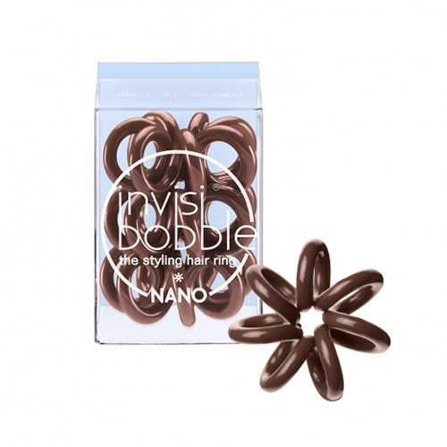 INVISI BOBBLE THE STYLING HAIR RING NANO BROWN - Tre Pi Profumerie