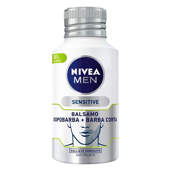 NIVEA MEN DOPOBARBA BALSAMO SENSITIVE VISO E BARBA 125 ML - Tre Pi Profumerie
