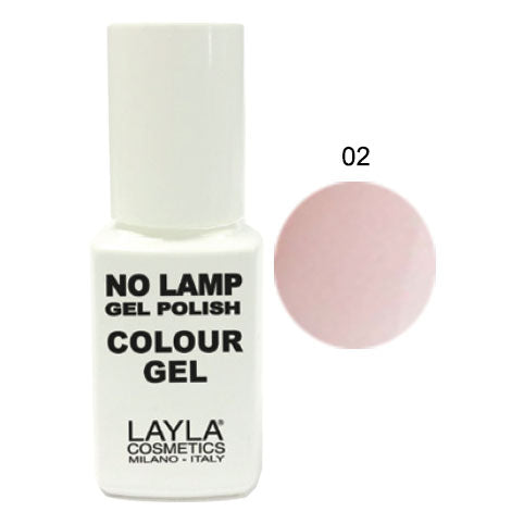 LAYLA SMALTO NO LAMP GEL POLISH COLOUR GEL JUST LIKE MILK 02 - Tre Pi Profumerie