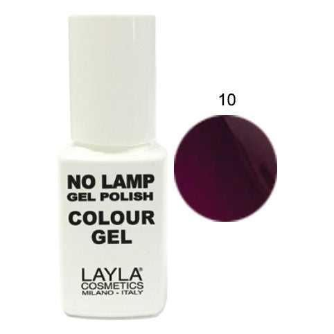 LAYLA SMALTO NO LAMP GEL POLISH COLOUR GEL PURPLE DANCE 10 - Tre Pi Profumerie