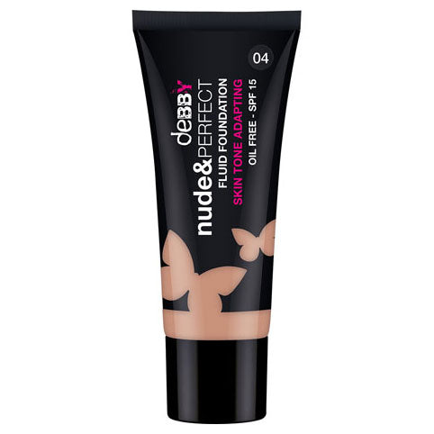 DEBBY FLUID FOUNDATION NUDE & PERFECT 04 - Tre Pi Profumerie