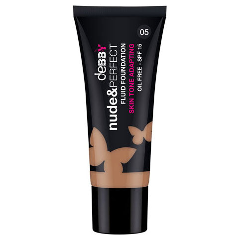 DEBBY FLUID FOUNDATION NUDE & PERFECT 05 - Tre Pi Profumerie
