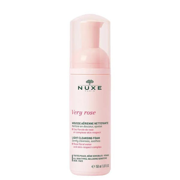 NUXE VERY ROSE MOUSSE DETERGENTE 150 ML - Tre Pi Profumerie