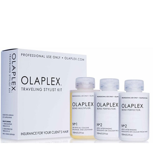 OLAPLEX TRAVELING STYLIST KIT 3 X 100 ML - Tre Pi Profumerie