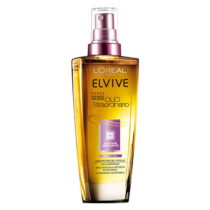 L'OREAL ELVIVE OLIO STRAORDINARIO CAPELLI FINI 100 ML - Tre Pi Profumerie