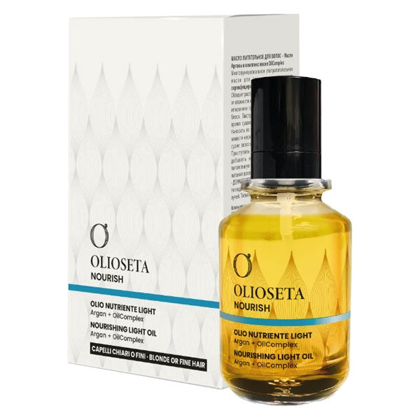 OLIOSETA NOURISH OLIO CAPELLI NUTRIENTE LIGHT 100 ML - Tre Pi Profumerie