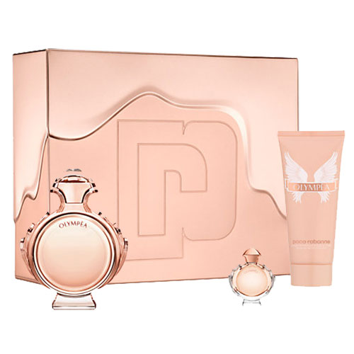 PACO RABANNE OLYMPEA COFANETTO EDP 50 + EDP 6 + BODY LOTION 75 - Tre Pi Profumerie